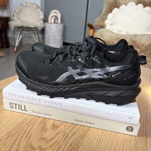Asics Gel Trabuco GTX Goretex - Black/Graphite - Women's Size 9.5 - Brand New